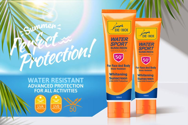 De-Hoi Water-Resistant Whitening &amp; Moisturizer Sunblock Sunscreen