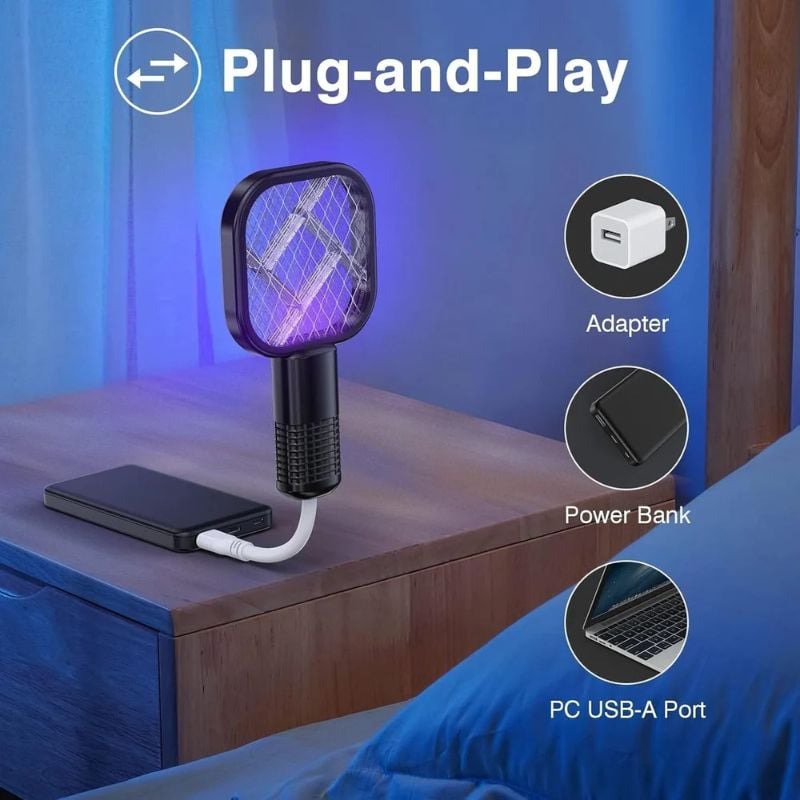 USB Rechargeable Mosquito Killer Racket