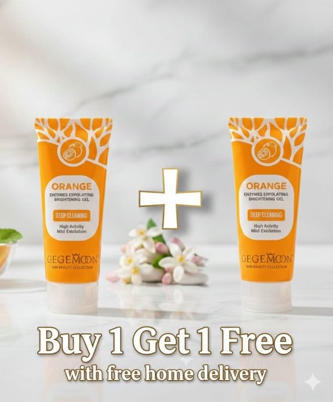 Buy 1 get 1 free Orange Enzyme Exfoliating Gel