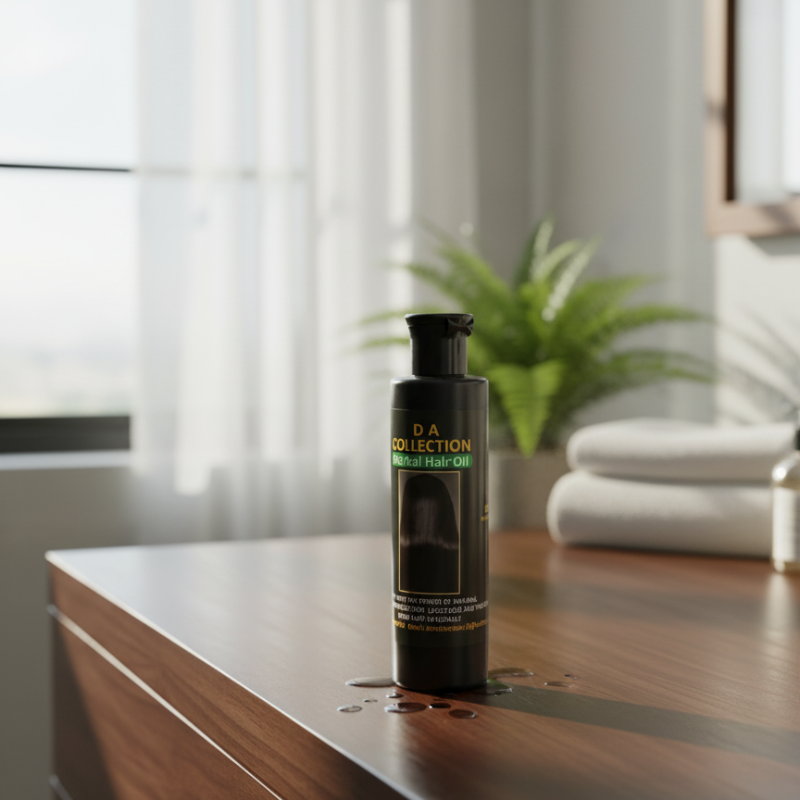 Herbal Hair Oil Natural Blend Of Oils