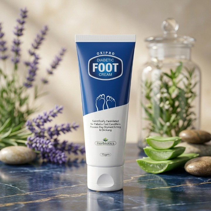 Herbiotics Oxipro Diabetic Foot Cream | Intensive Healing