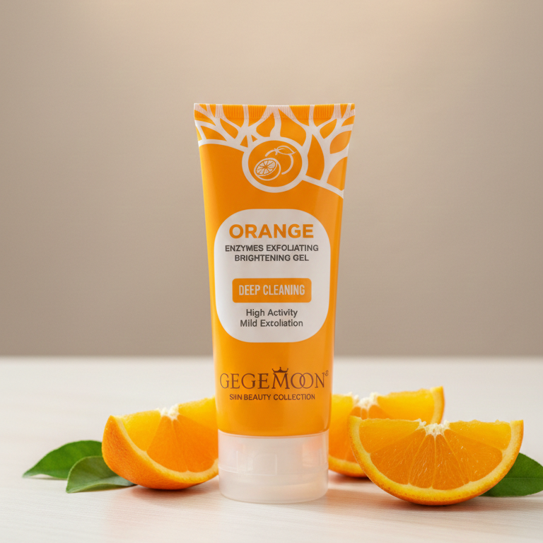 Orange Exfoliating Dead Skin Remover Gel | 120ml | Smooth & Refreshing Skin Care - Without Box (GegeMoon)