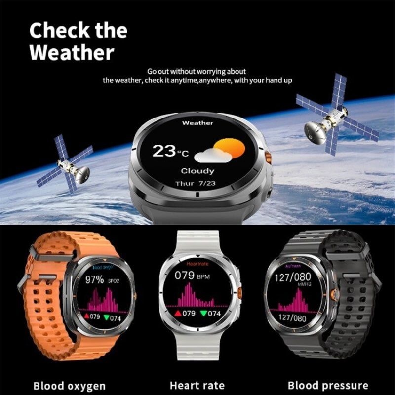 TF7 Ultra Smart Watch | Metal Body