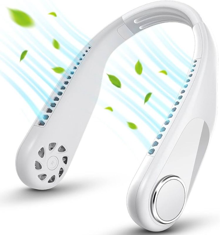 Portable Bladeless Hanging Neck Fan | Hands-Free Personal