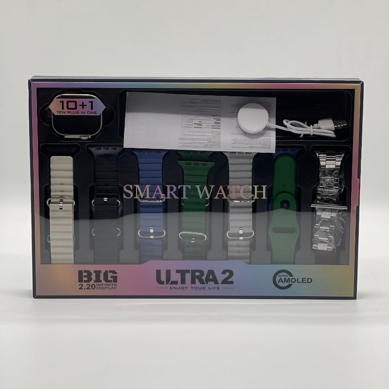 Smartwatch With 10 Stripes