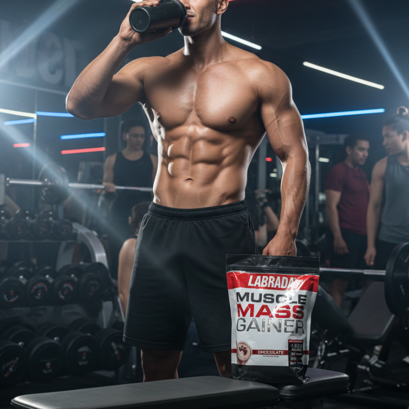Labrada Muscle Mass Gainer Chocolate Flavor