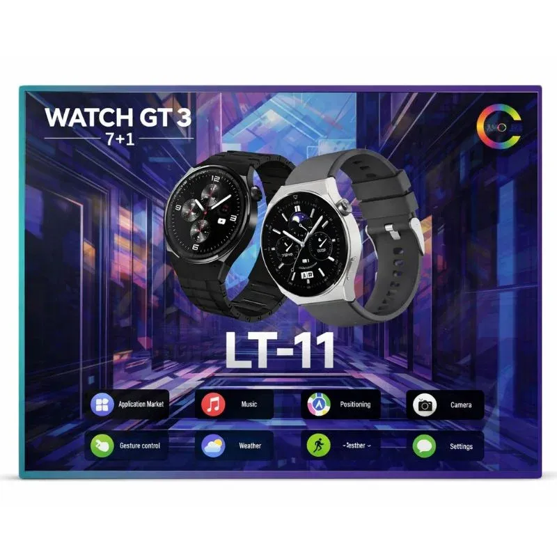 LT-11 GT 3 Smart Watch | 1.3" Touchscreen