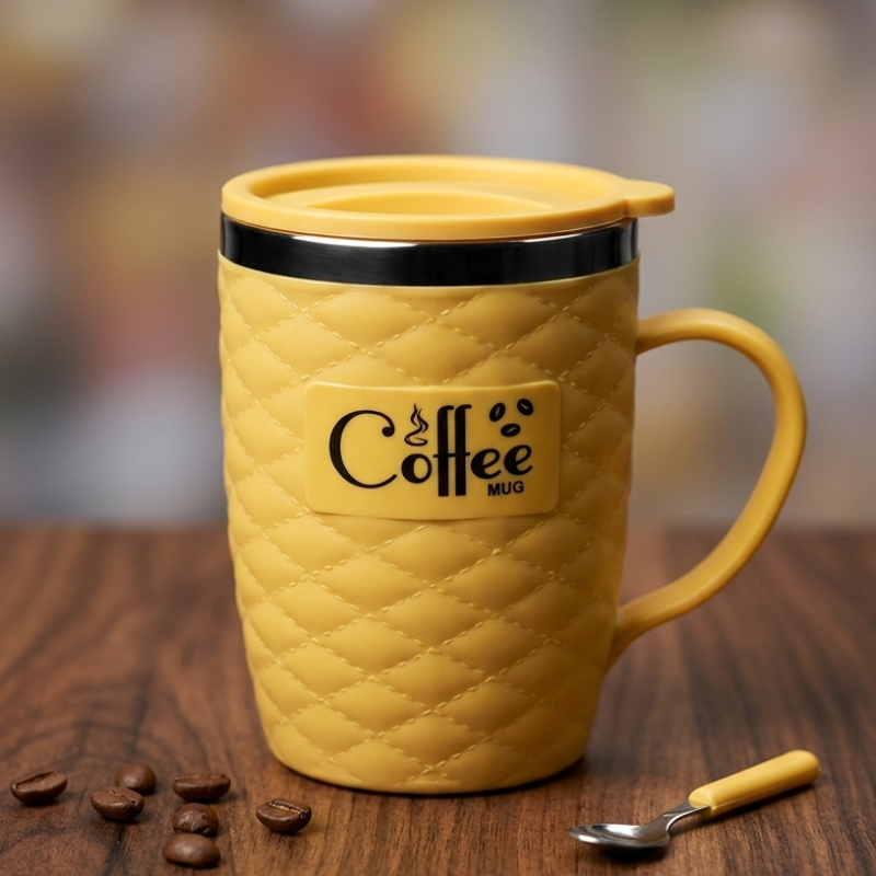 Eco Sip Stainless Steel Coffee Mug 400ml