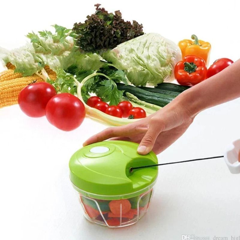 Best Quality Manual Spin Cutter For Kitchen Hand Pulled
