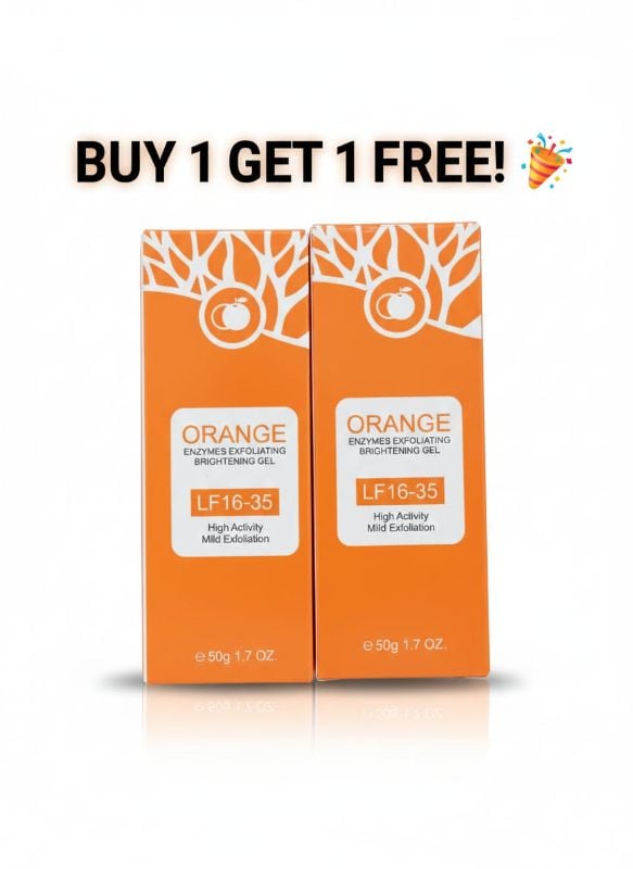 Buy 1 get 1 free Orange Enzyme Exfoliating Gel