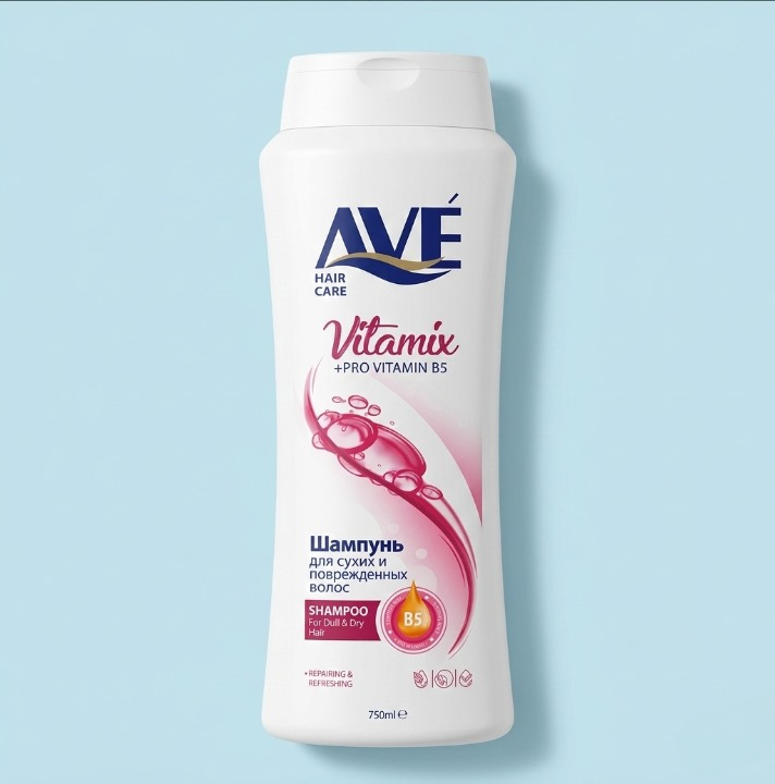 AVE Shampoo 750ml – Made in Iran