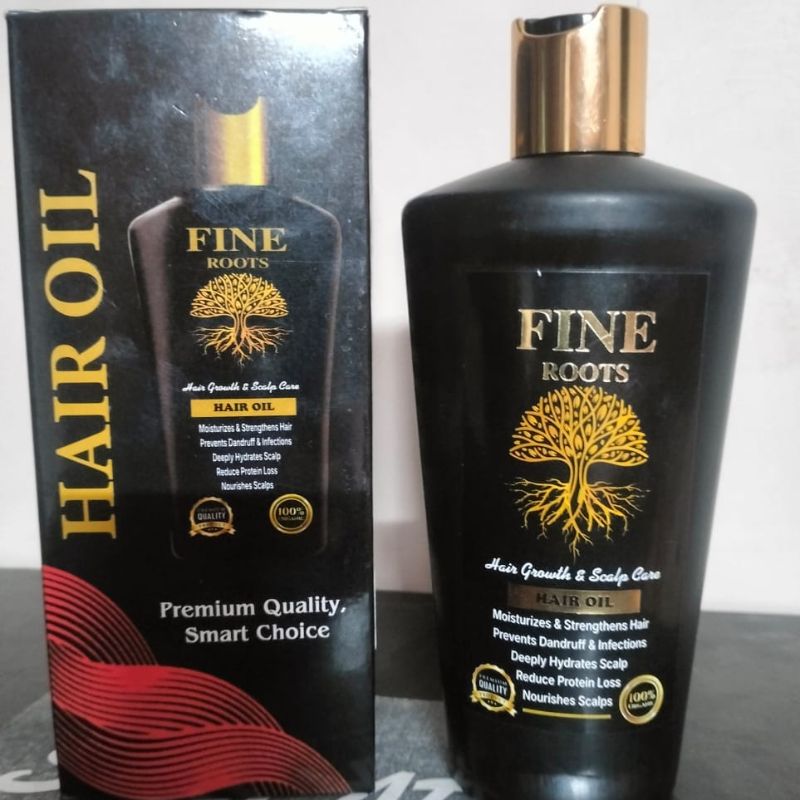 Fine Roots Hair Oil Providing Gentle Care