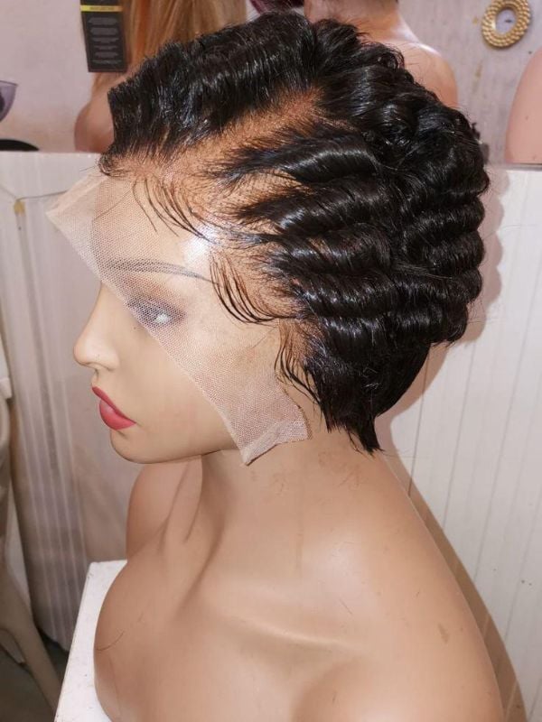 Prêt à porter pixie mimi coupe boucles avec taille et mise en forme