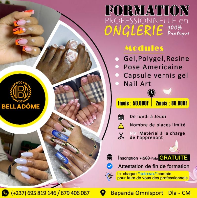 💅 Formation en Onglerie
