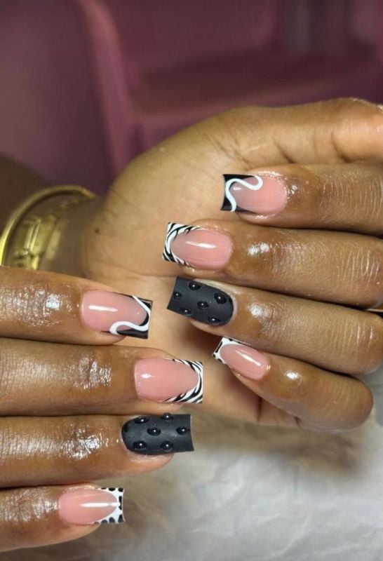 Construction sur capsules  + Nail Art et deco