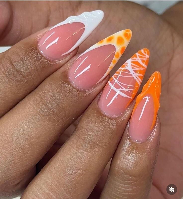 Construction dur capsules + Nail art