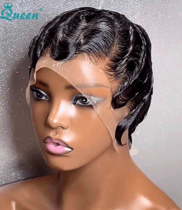 Prêt à porter pixie mimi coupe wave avec taille et mise en forme