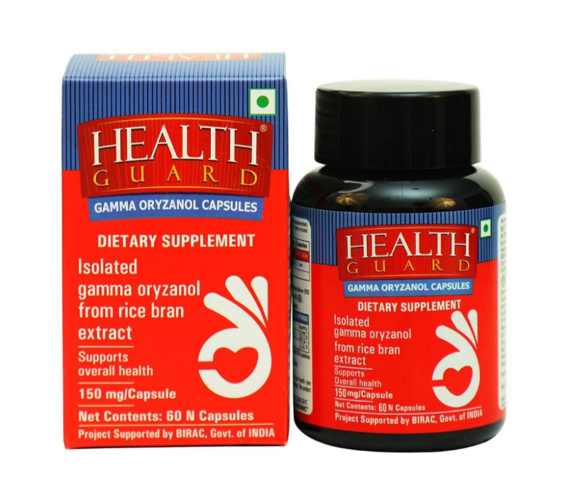 Health Guard Gamma Oryzanol Capsules, 60 Capsules