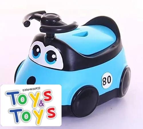 Potty Training Seat Fun & Secure Baby Toilet Chair - Car Style