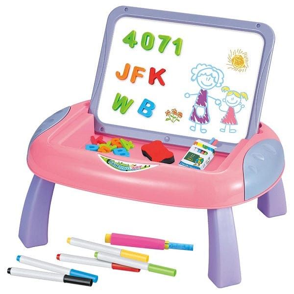 3-in-1 Children's Drawing Projection Table,double-sided Drawing Board Learning Table,science and Education Enlightenment Learning Toy,kids Educational Tool Drawing Table,puzzle Education