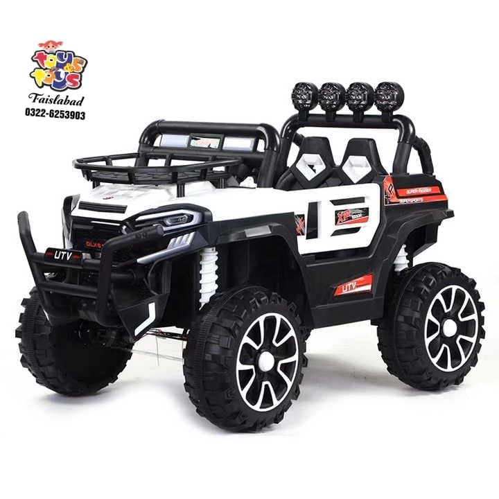 DLX 6188 Kids Electric Ride-On Jeep with Remote & Music
