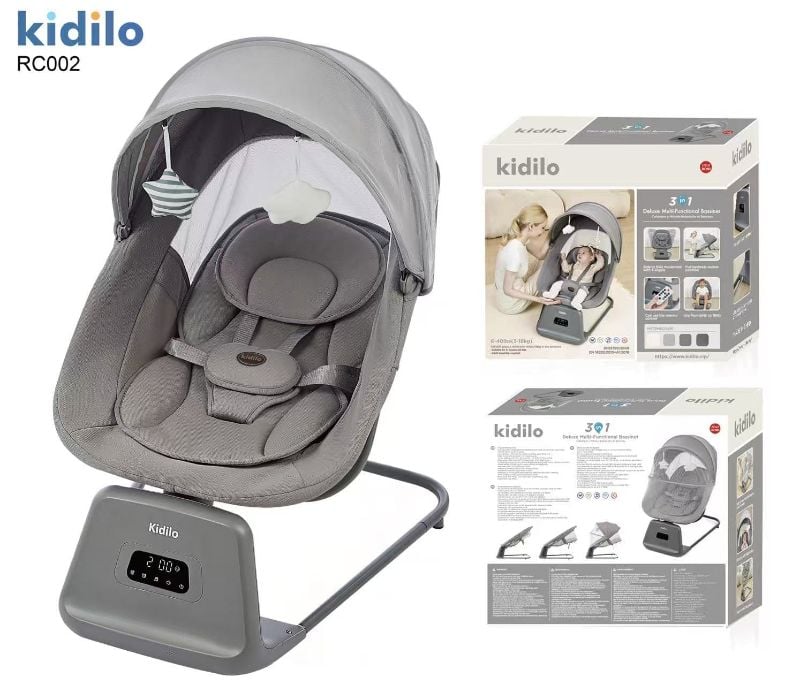 (RC002) KIDILO ELECTRIC BABY SWING
