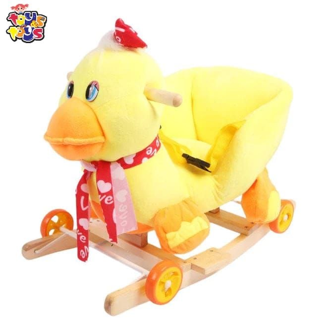 2 in 1 Bear Rocking Chair with Wheels