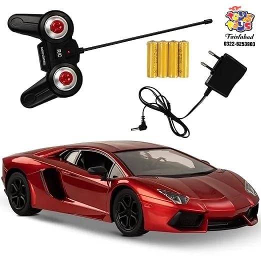 Luxurious 1:16 Scale Rechargeable Remote Control Car for Kids, Stunt RC Cars with Full Function, 2.4G Remote, Wheel Alignment & USB Charger | Racing Remote Cars | Remote Control Car Toys for Kids 5+Years