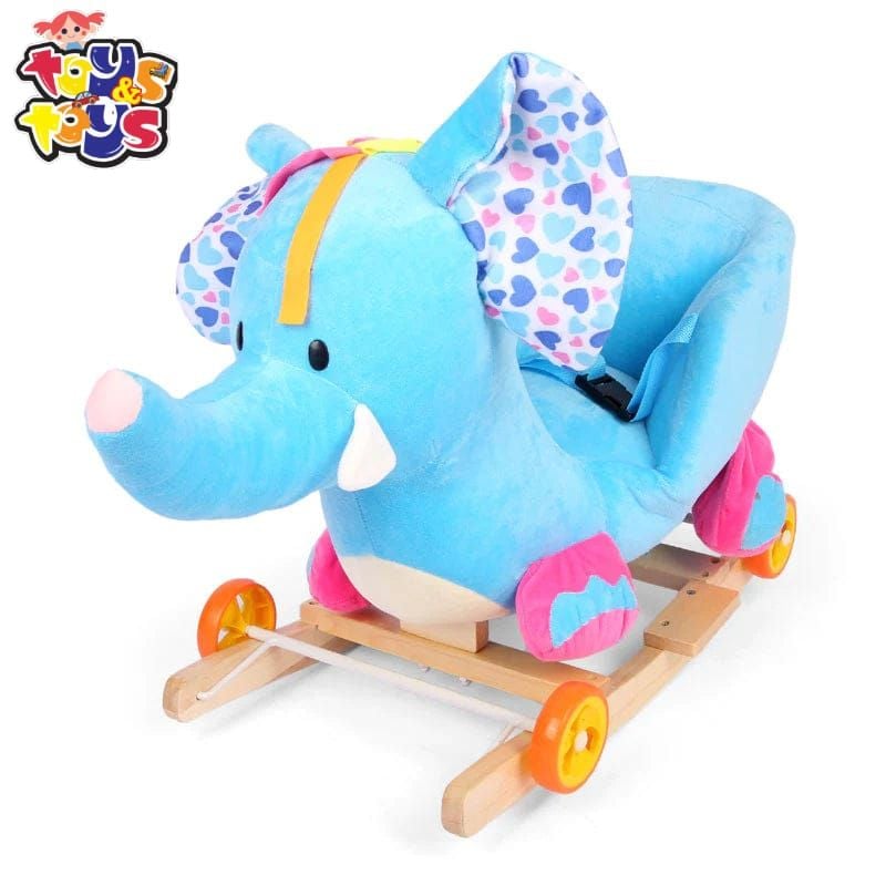 2 in 1 Bear Rocking Chair with Wheels
