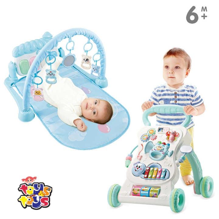 2 In 1 Baby PlayMat & Activity Walker
