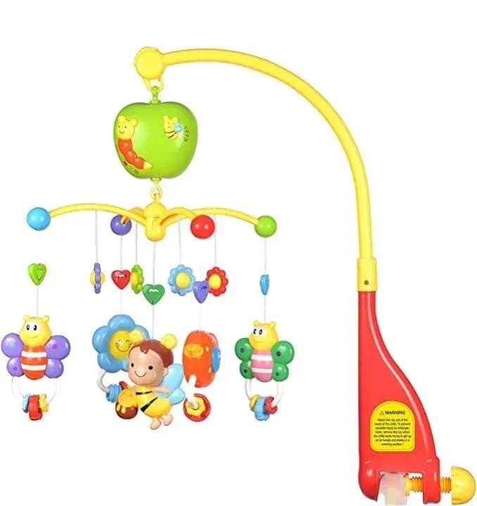 Dreamful Mobile Crib For Baby Cot/ Huanger Baby Bed Bell Musical Mobile Crib Dreamful Bed Ring Hanging Rotate Bell Rattle