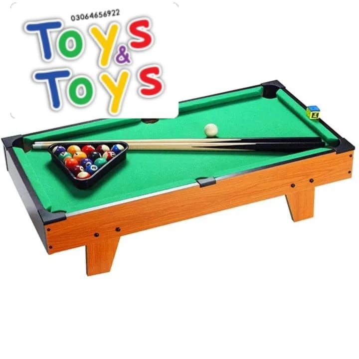 Indoor Multi Functional Game Outdoor Snooker Pool Billiard Table for Children's - Small