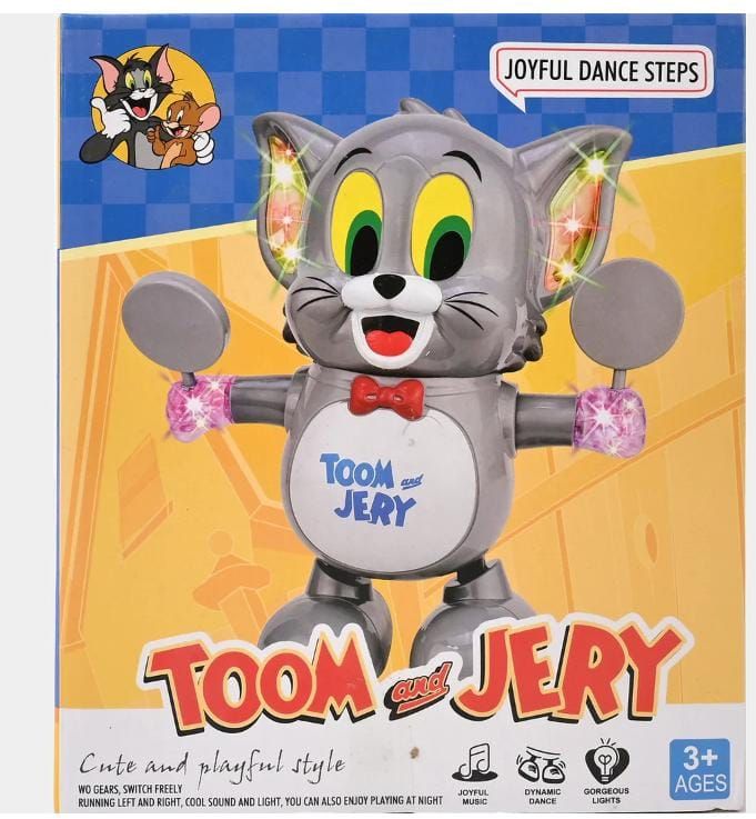 Dancing Tom Cat With Light & sound For Kids