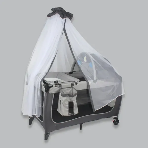 KIDILO Baby Multifunctional 3in1 Playpen - Grey