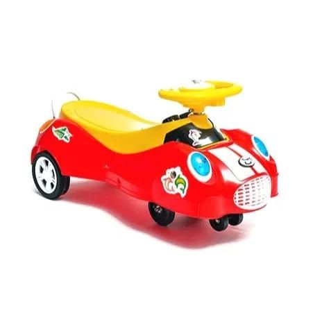 Kids Dolphin Ride Push Car, Baby Swing Car/Twister Fun Play For Toddlers Comes With Flashing Light & Melody Music, Ride On Car