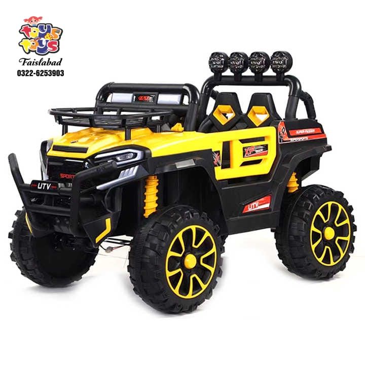 DLX 6188 Kids Electric Ride-On Jeep with Remote & Music