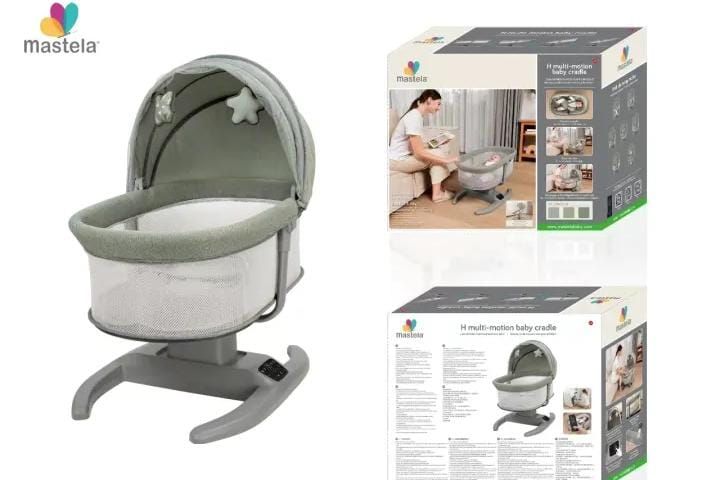Mastela Multi-Motion Baby Cradle with Touch Panel