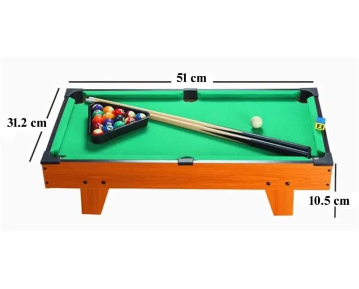 Indoor Multi Functional Game Outdoor Snooker Pool Billiard Table for Children's - Small