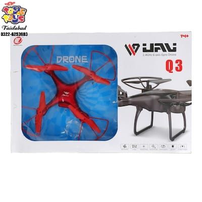 Remote Control Drone Q3 -2.4 Ghz-6 Axis with live view camera Drone
