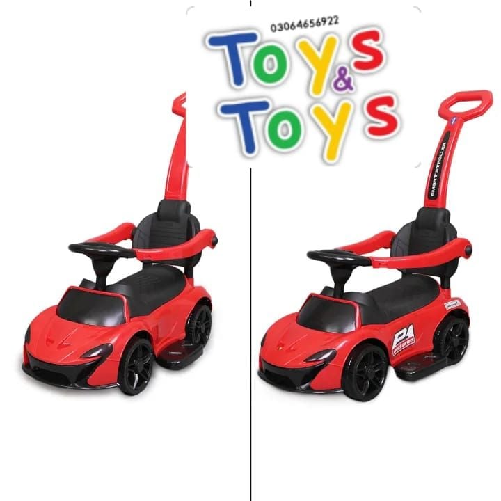 Mclaren Stroller Ride On Toddler Buggy Car For Kids Push Car For Toddlers with Light & Music Melody Horn, Baby Car Four Wheel Car Removable Back Support Children