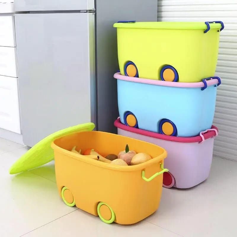 Colorful Kids Toy Storage Box,