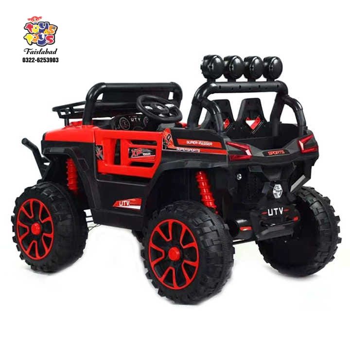 DLX 6188 Kids Electric Ride-On Jeep with Remote & Music
