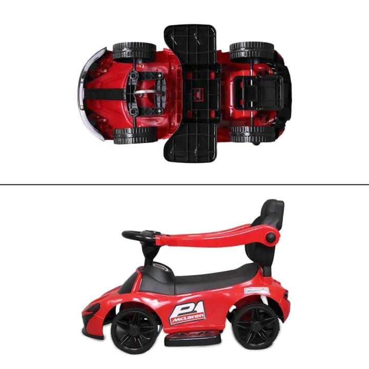 Mclaren Stroller Ride On Toddler Buggy Car For Kids Push Car For Toddlers with Light & Music Melody Horn, Baby Car Four Wheel Car Removable Back Support Children