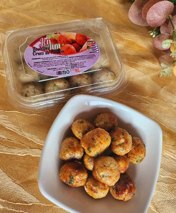 Boulettes de poisson crues au Capitaine