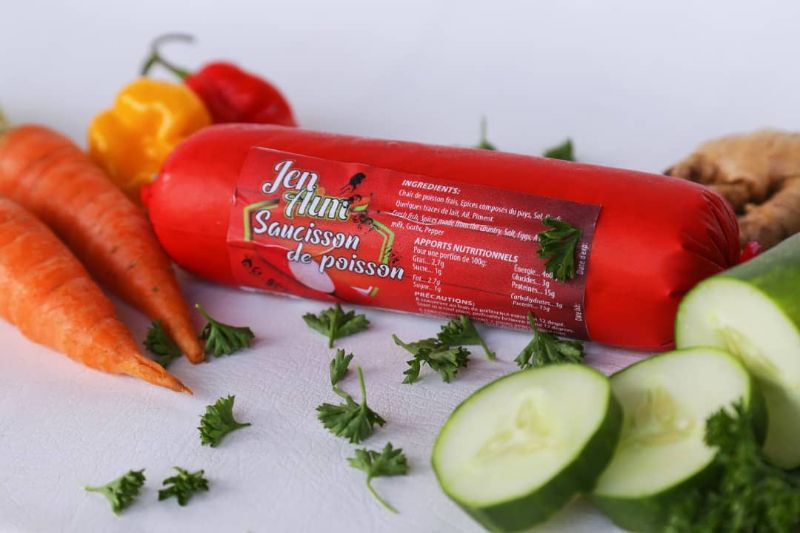 Saucisson de poisson bar