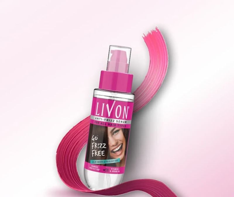 Livon Shake & Spray Serum for Women & Men |For Frizz-free, Smooth & Glossy Hair on-the-go | With Argan Oil & Vitamin E |50ml(FROM INDIA)JEZ