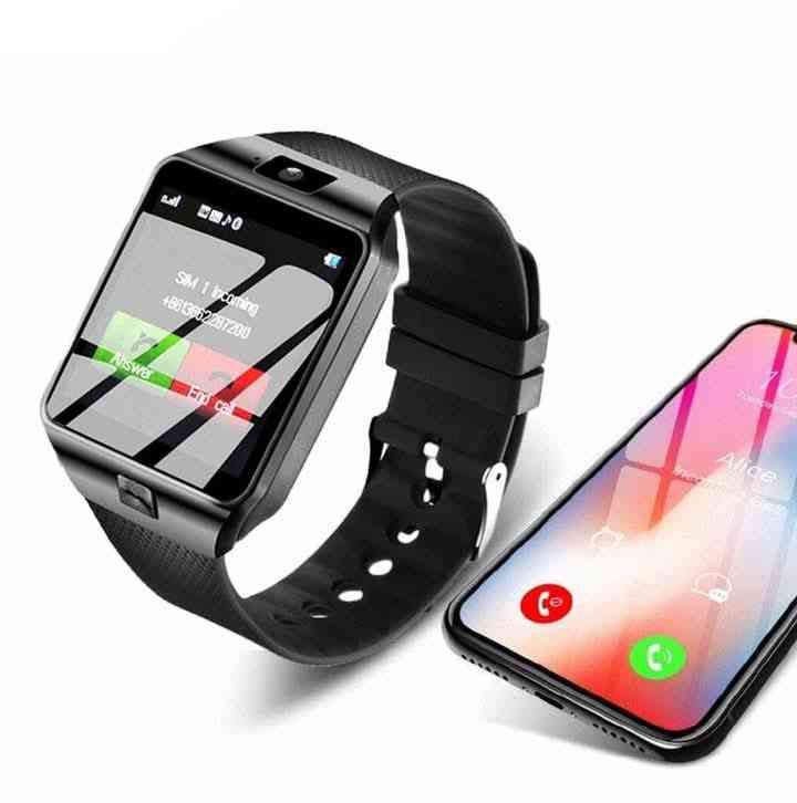 সিম মেমোরি সাপোর্টেড স্মার্ট ওয়াচ DZ09 Sim Memory Supported Smart Watch মোবাইল ঘড়ি