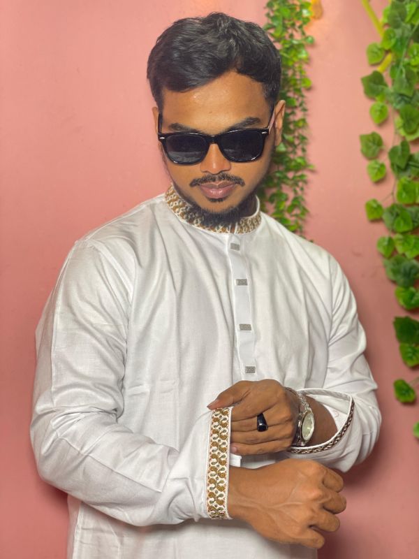এক্সক্লুসিভ হেরিংবন এমব্রোয়টারী স্টাইল আর আরামের নিখুঁত সমন্বয়