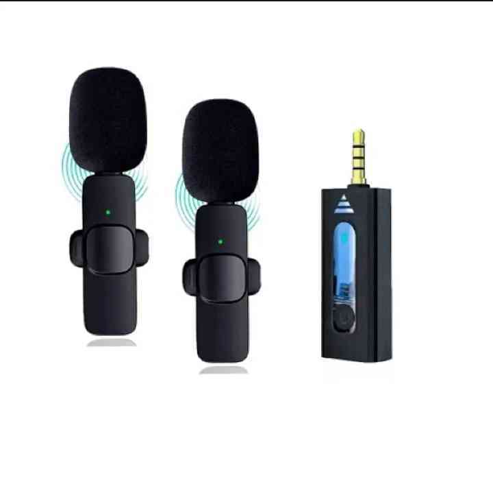 K35Wireless Microphone ডাবল মাইক্রোফোন