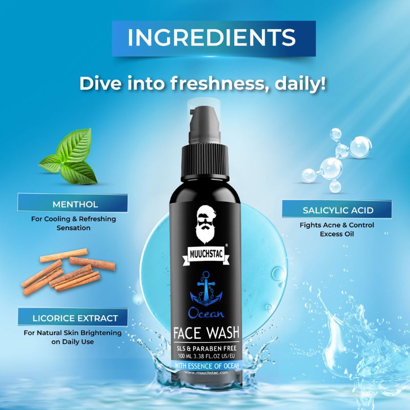 MUUCHSTAC Ocean Face Wash